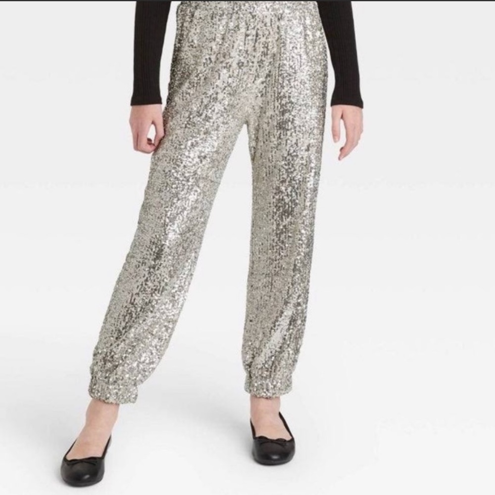 maison d amelie metalic color pants